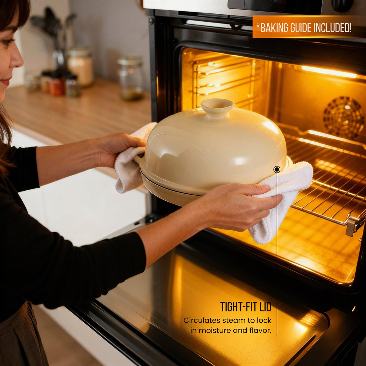 Kook - Kook Enameled Cast Iron Bread Oven