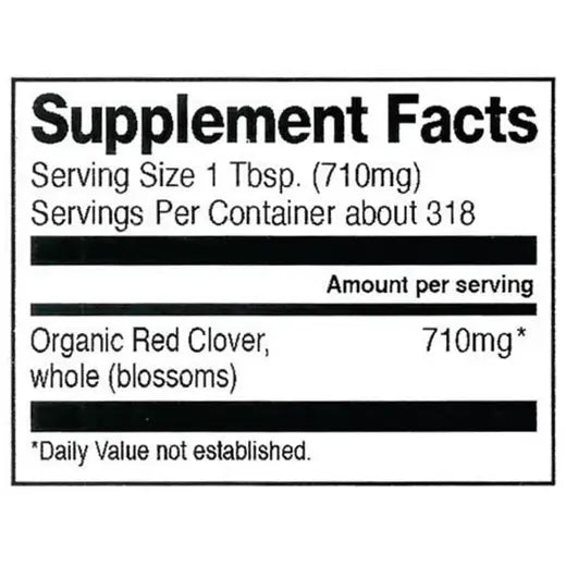 Frontier Co-op Red Clover Blossoms, Whole Organic