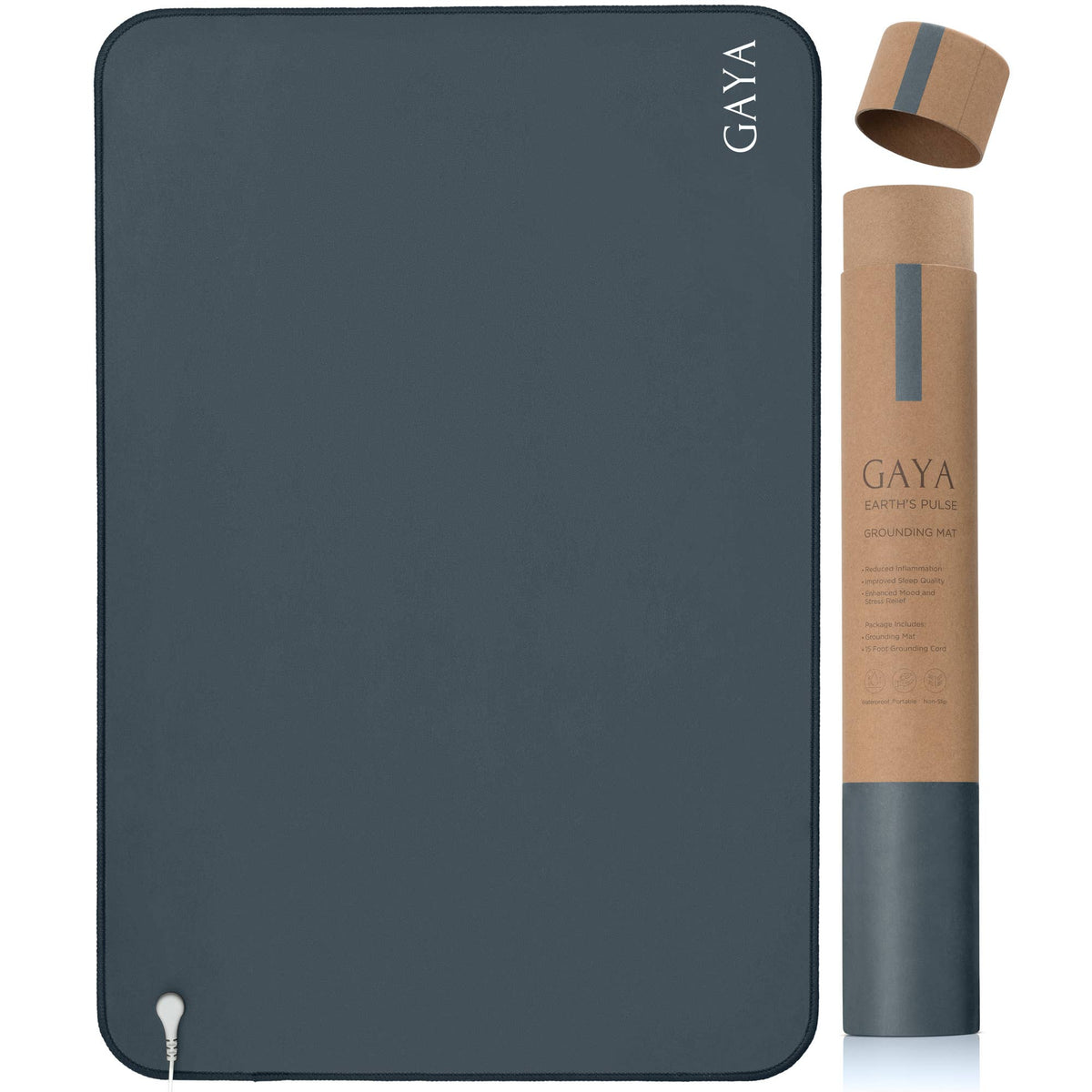 GAYA - Grounding Mat - Improve Sleep & Reduce inflammation, Blue