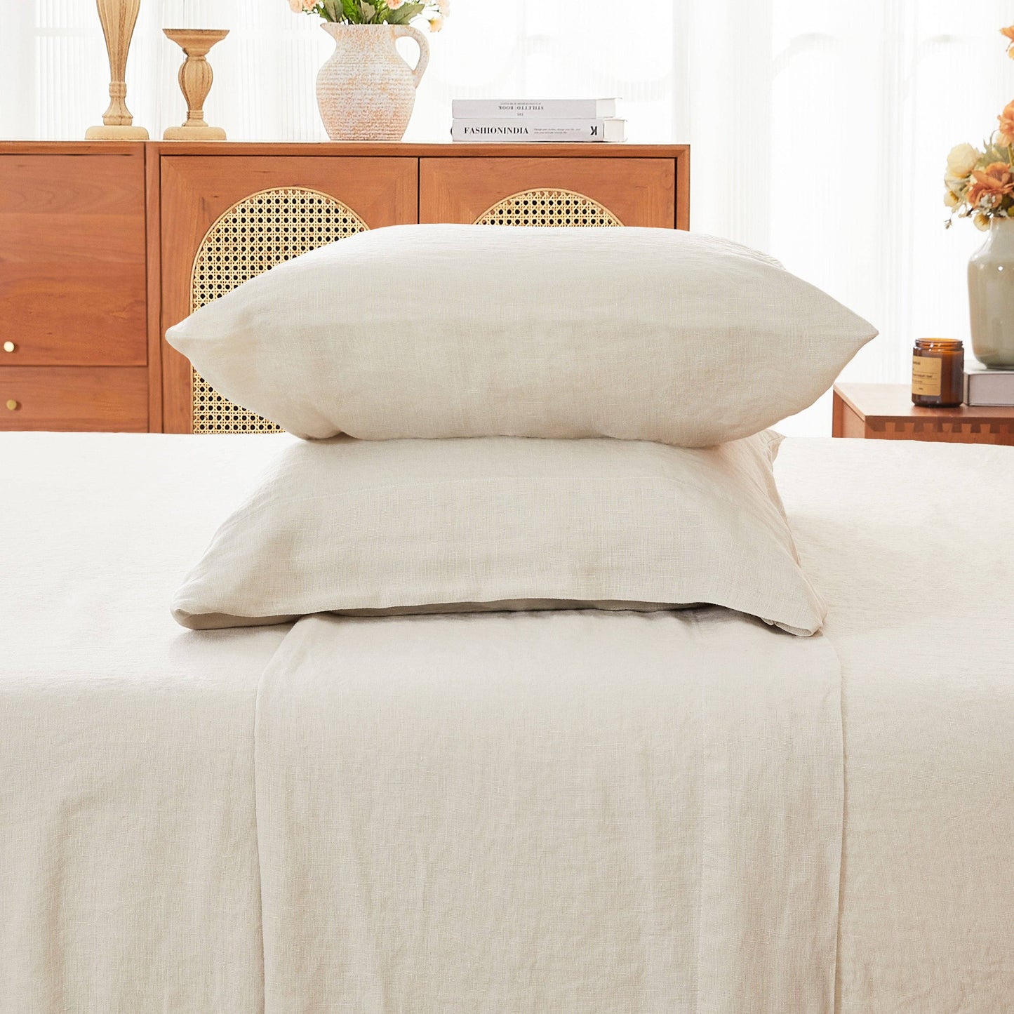 Mélange Home - 100% Linen Sheet Set