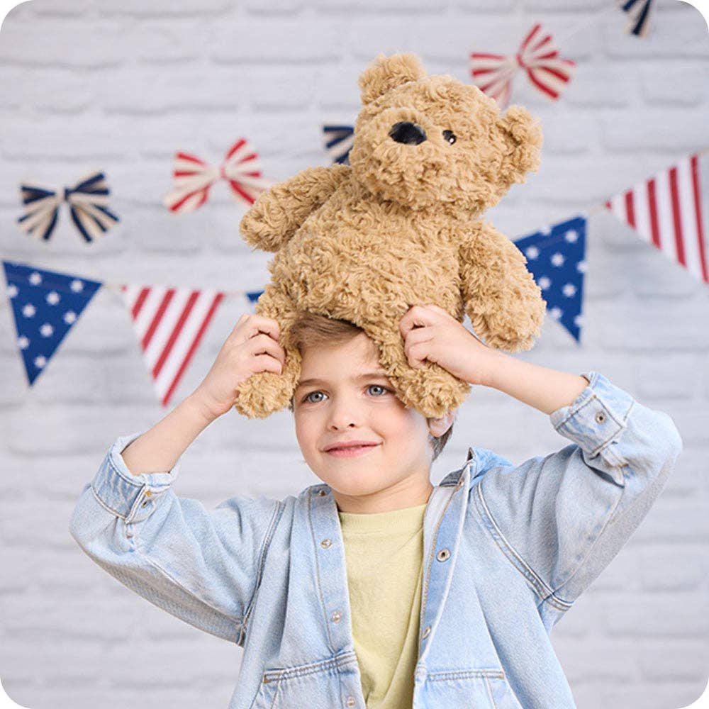 Warmies - Lavender Scented Plush - Gifts - Brown Curly Bear Warmies