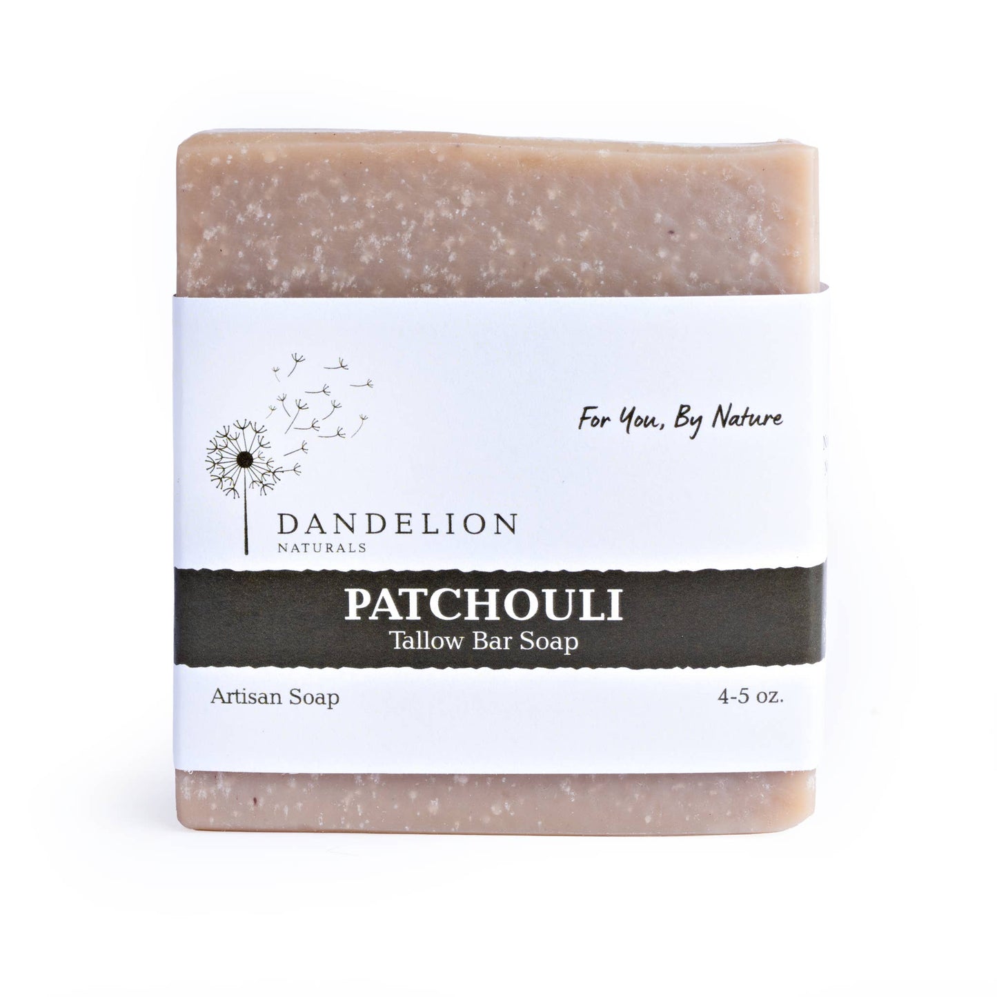 Dandelion Naturals - Patchouli Tallow Bar Soap | Tallow Skin Care | Bar Soap