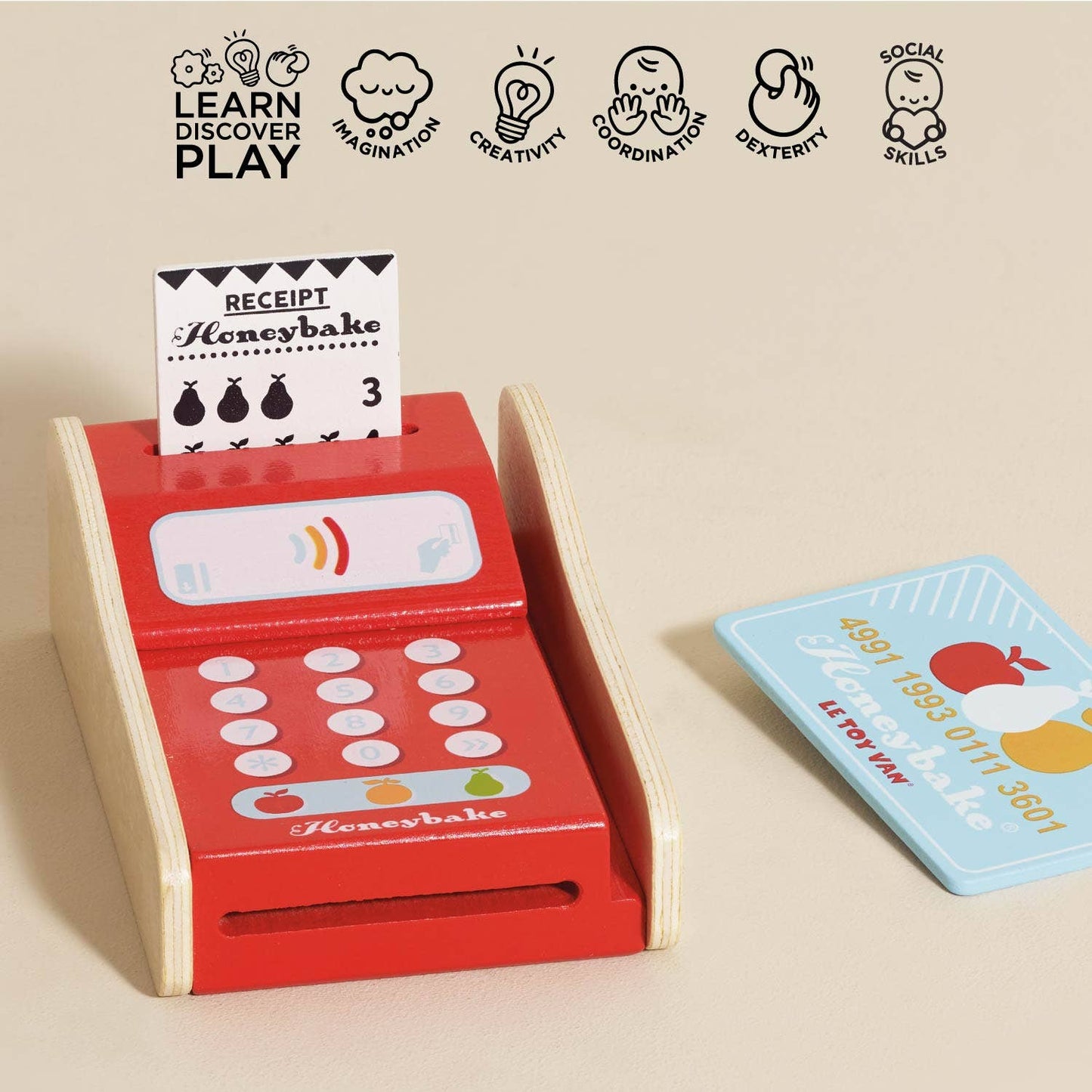 Le Toy Van, Inc. - Wooden Shop Card Machine