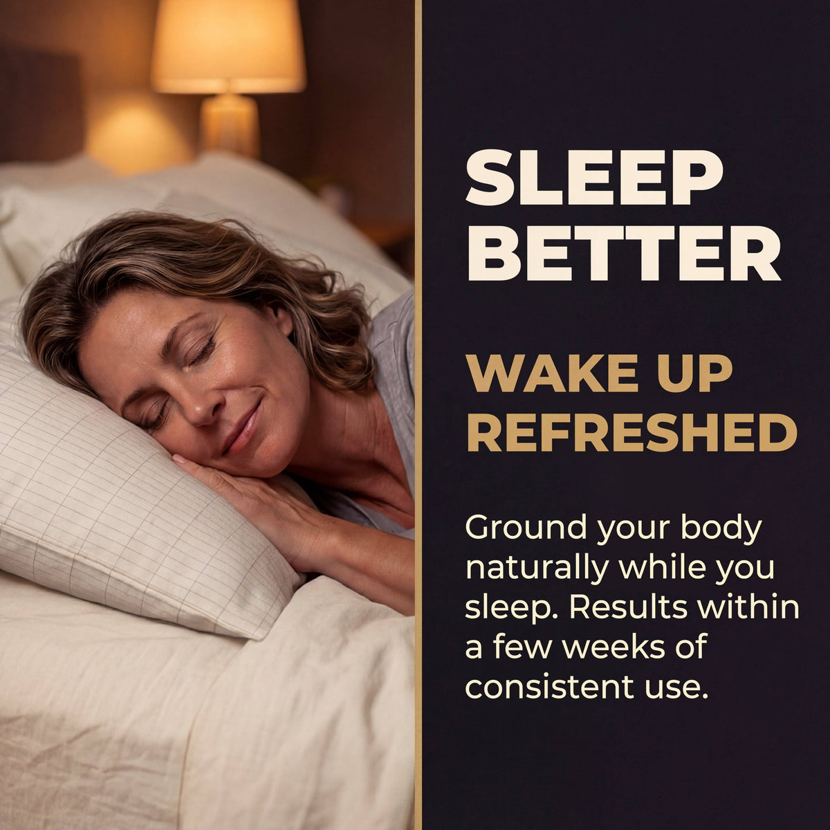 GAYA - Grounding Pillowcase - Improve Sleep & Reduce inflammation