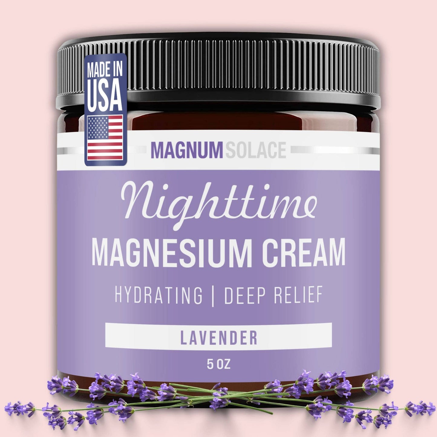Magnum Solace - Nighttime Magnesium Cream: Unscented