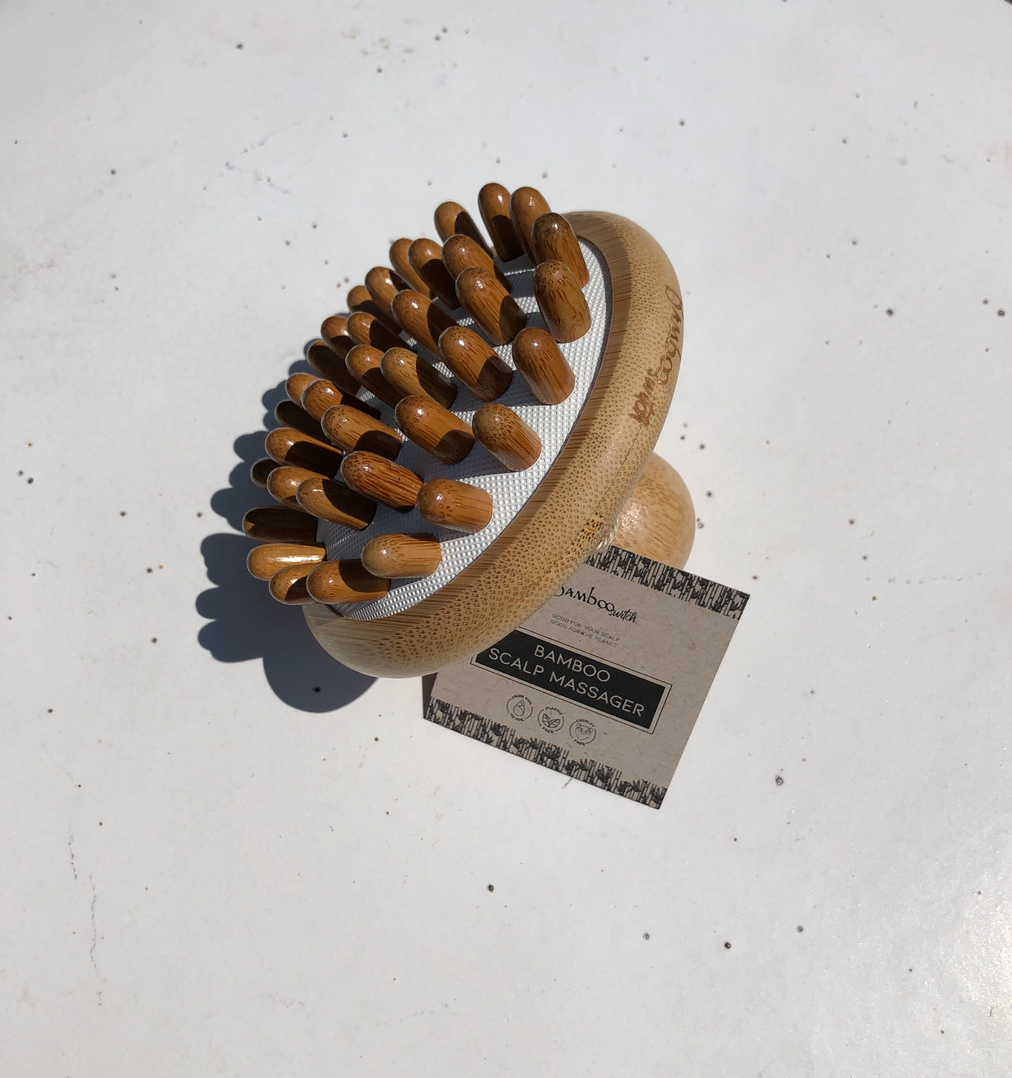 Bamboo Switch - Bamboo Stimulating Scalp Massager | Earth Day Bestseller