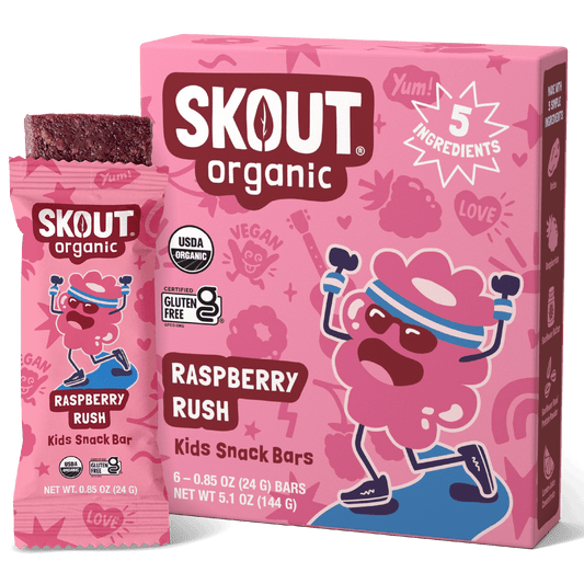 Skout Organic - Skout Organic Raspberry Rush Kids Snack Bar | Nut-Free