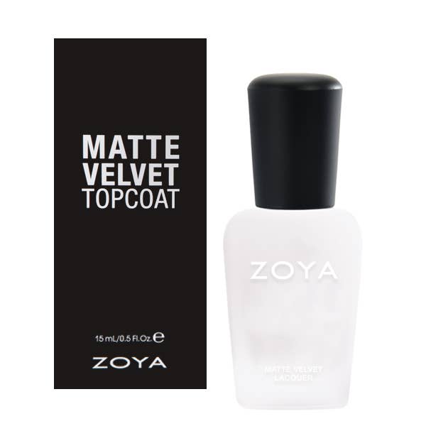 Zoya, Qtica, Smart Spa - Zoya Nail Polish Matte Velvet Top Coat