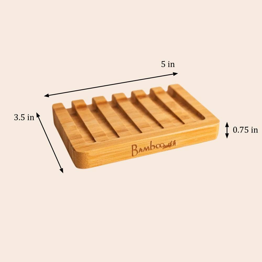 Bamboo Switch - Slatted Bamboo Soap Lift