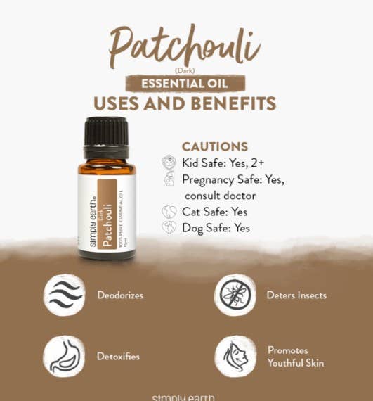Simply Earth - Patchouli (Dark) Essential Oil