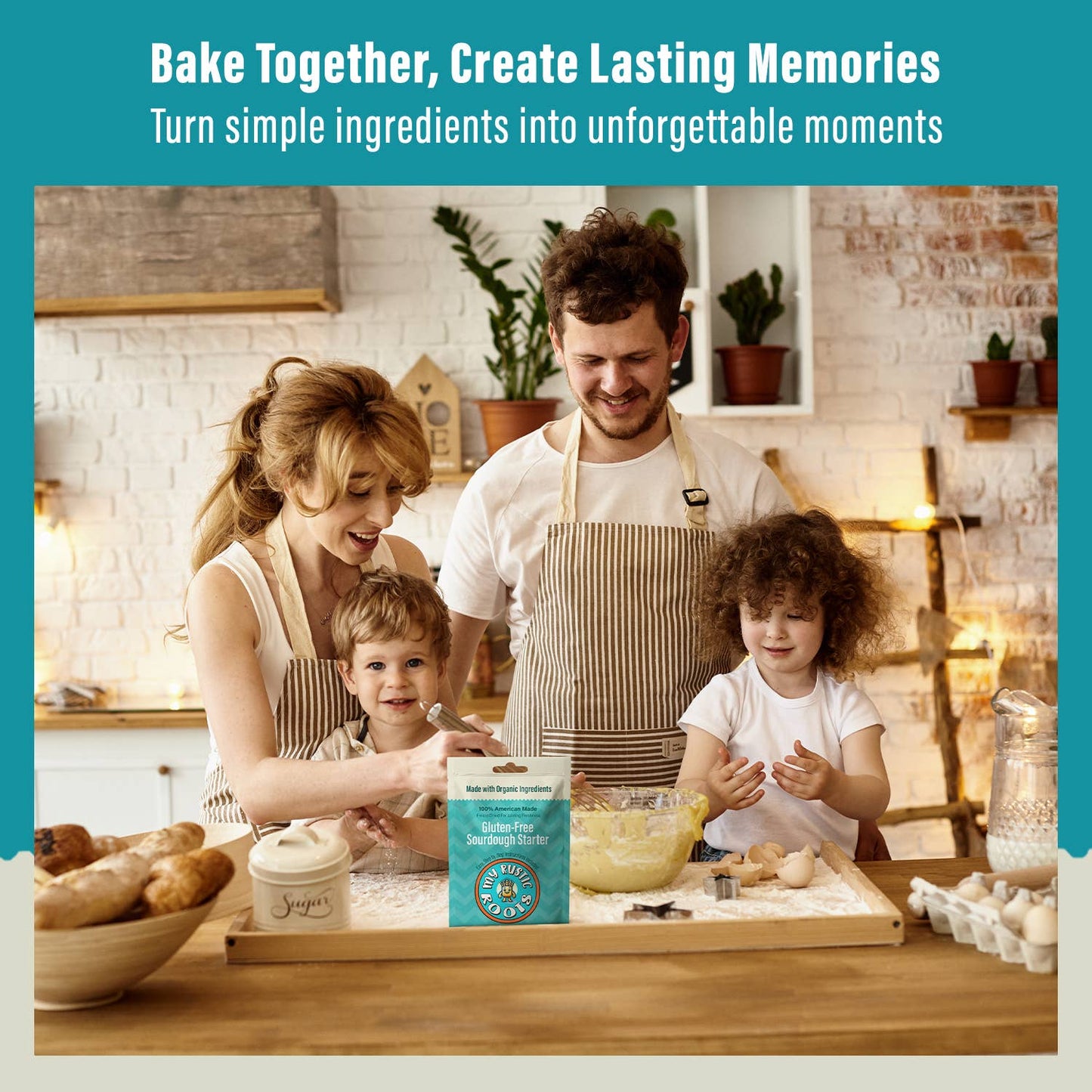 My Rustic Roots - Gluten-Free Sourdough Starter Culture - Bestseller - Organic