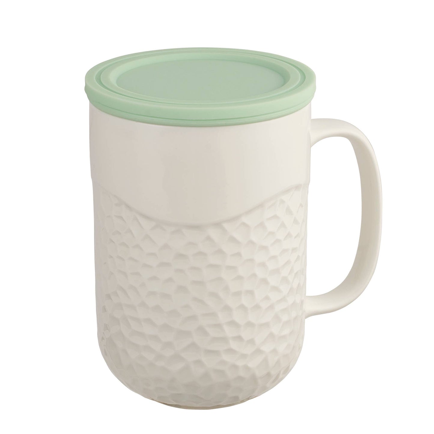 CasaWare - 15oz Tea Infuser Mug Coral