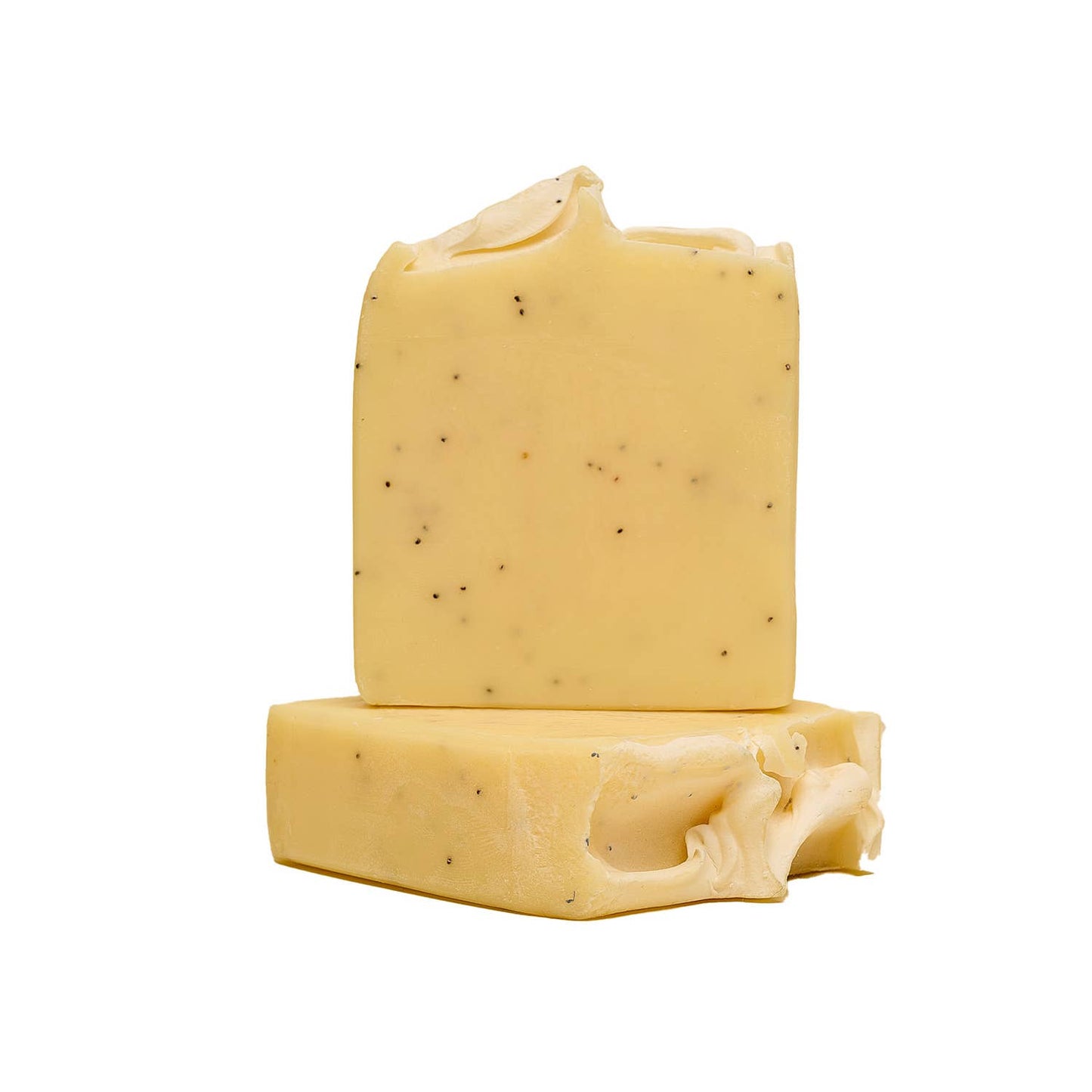 Dandelion Naturals - Lemon Poppy Seed Bar Soap | Exfoliating Bar Soap | Soap Bar