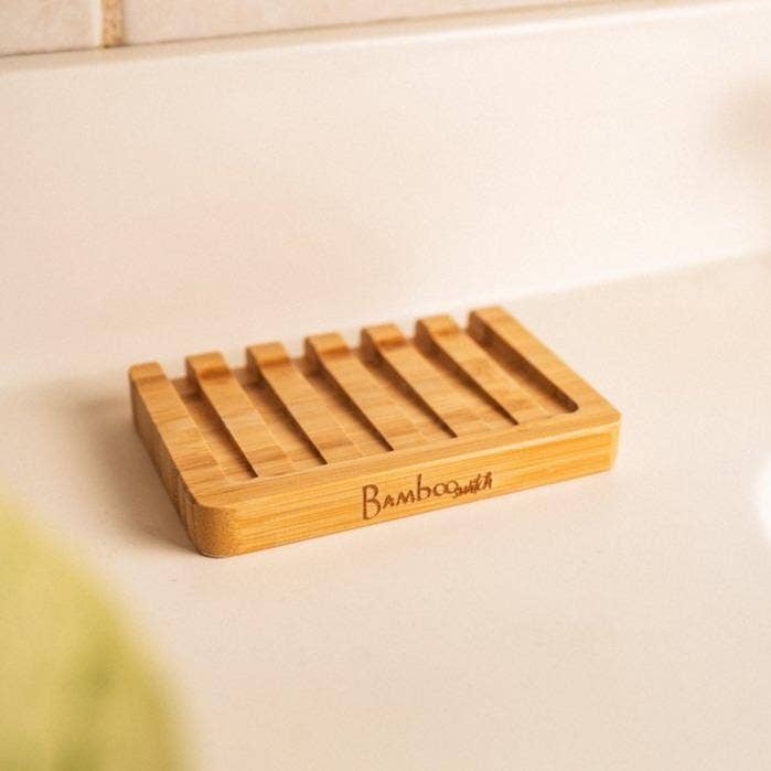 Bamboo Switch - Slatted Bamboo Soap Lift