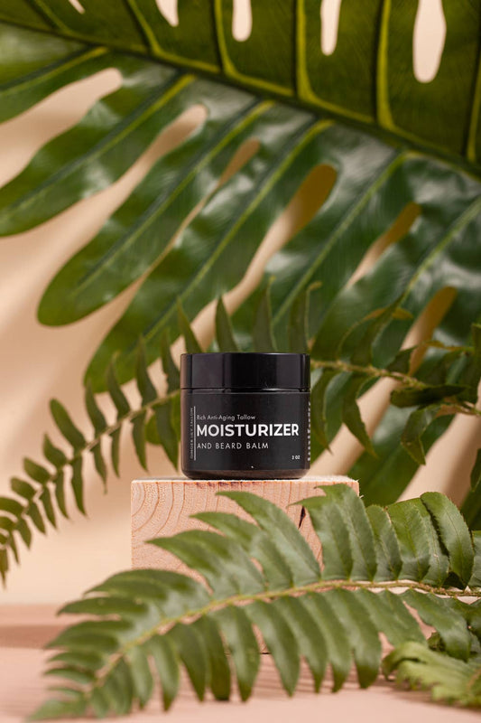 Ginger Lily Tallow - Men's Moisturizer + Beard Balm - Organic Tallow