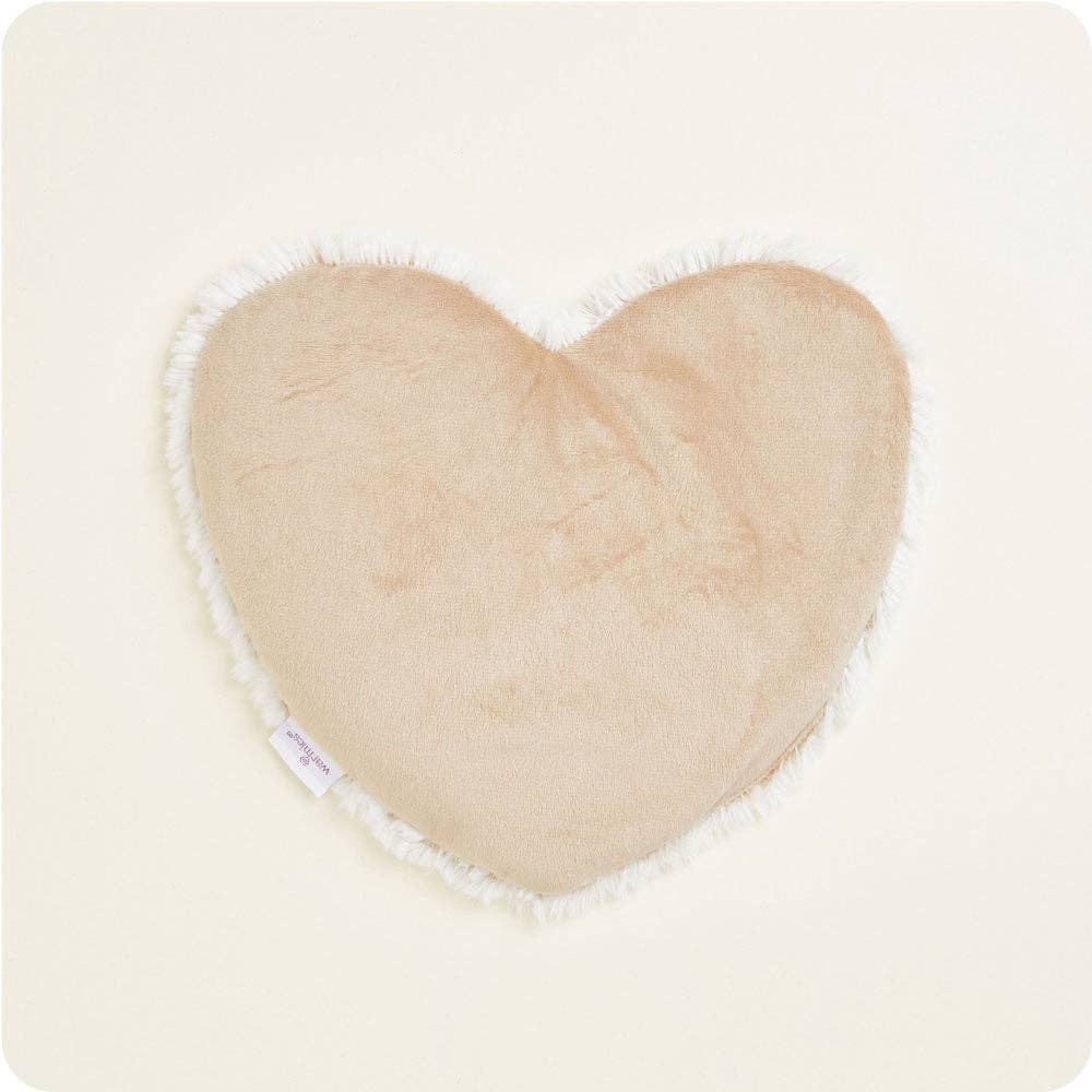 Warmies - Lavender Scented Plush - Gifts - Marshmallow Brown Warmies Heart Heat Pad
