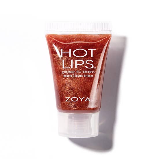 Zoya, Qtica, Smart Spa - Zoya Hot Lips Glossy Lip Balm Foxy