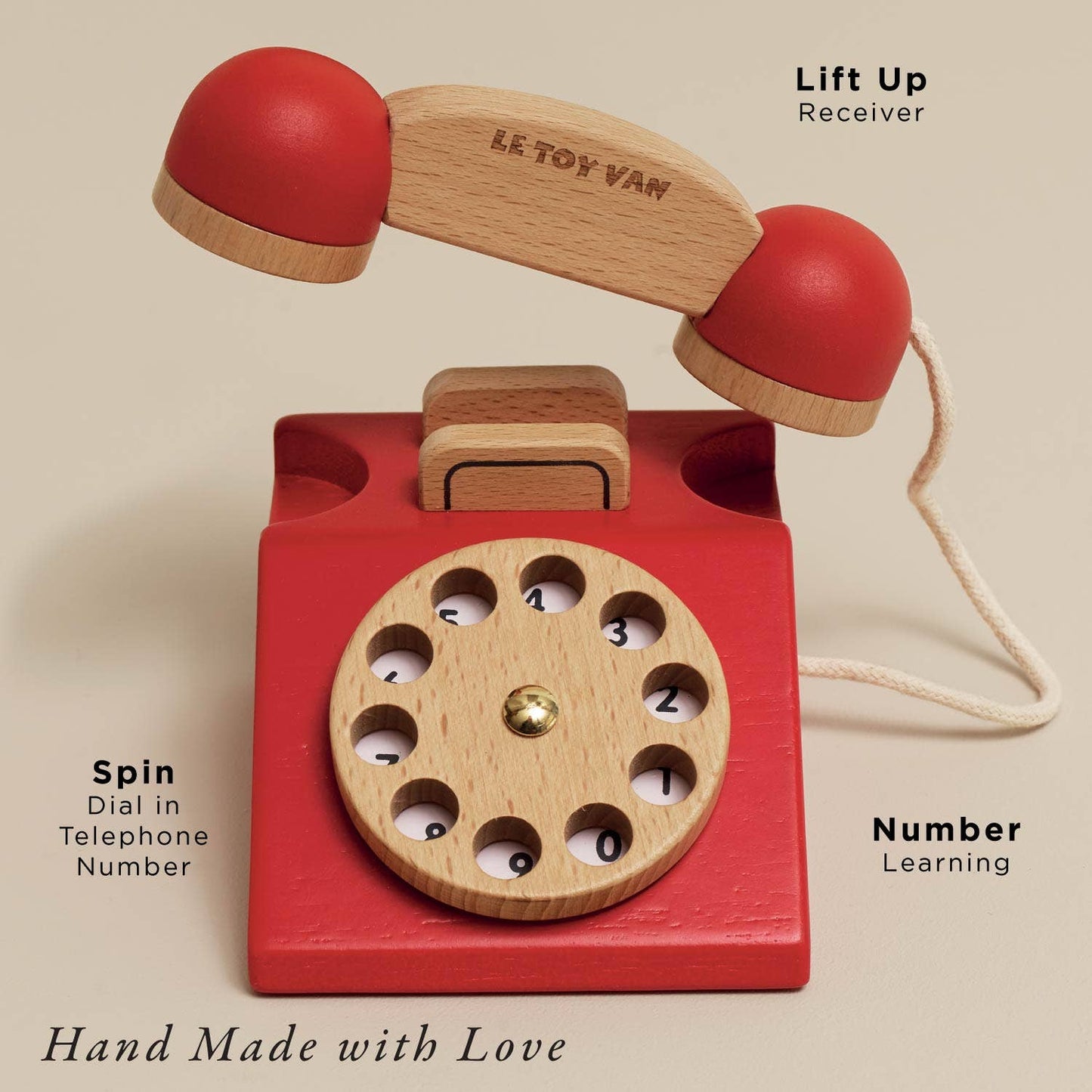 Le Toy Van, Inc. - Vintage Wooden Phone