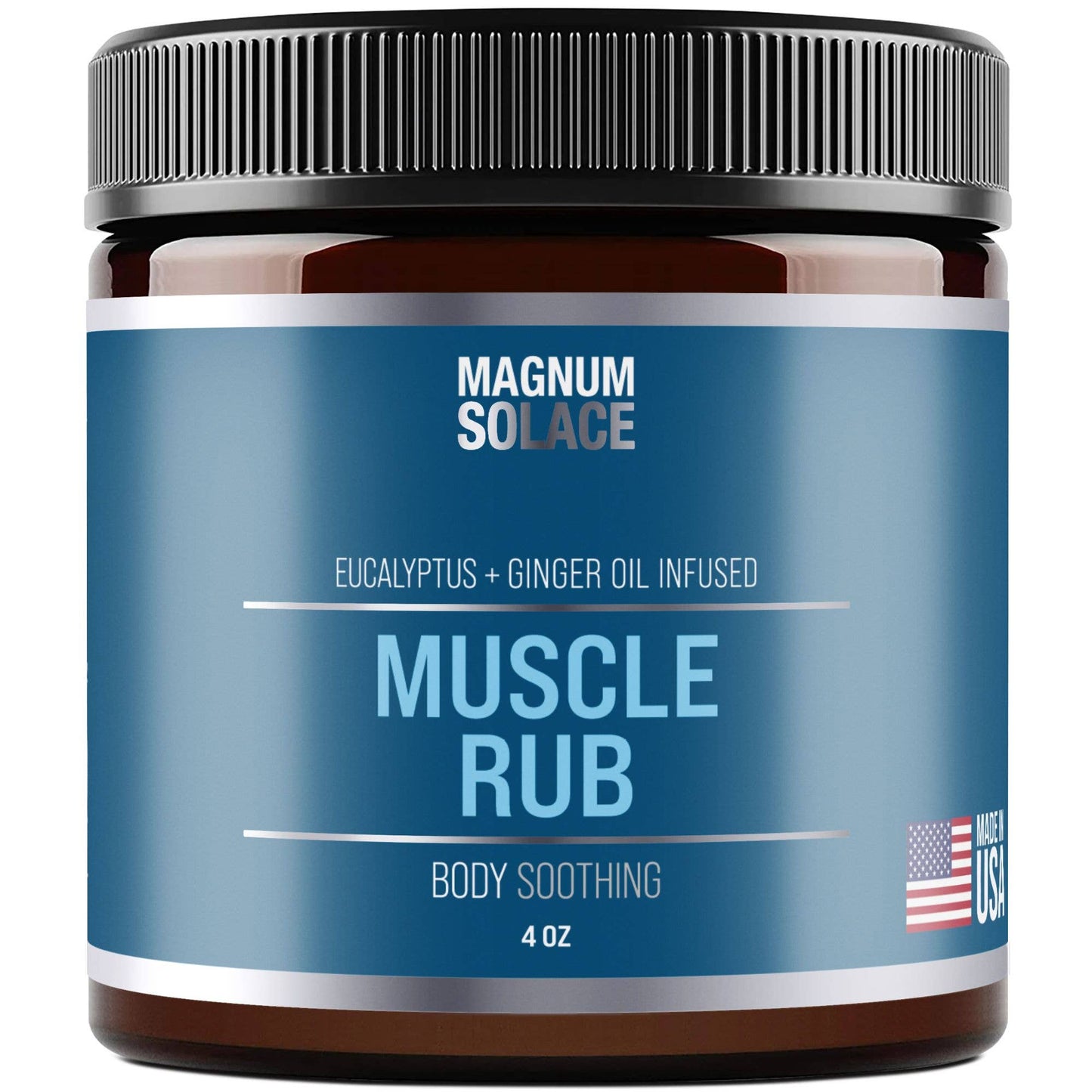 Magnum Solace - Natural Muscle Rub for Soreness, Joint Pain Relief