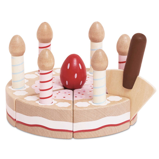Le Toy Van, Inc. - Sliceable Birthday Cake & Candles