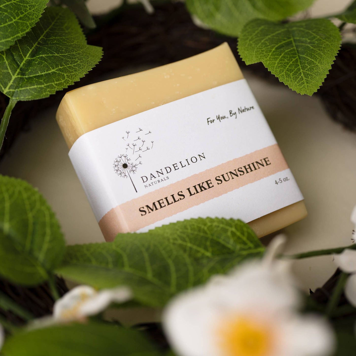 Dandelion Naturals - Smells Like Sunshine Bar Soap | Grapefruit Orange Lemon Soap
