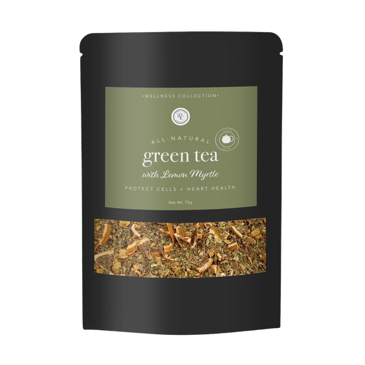 HERBAL TEA- GREEEN TEA WITH LEMON MYRTLE | 70 g