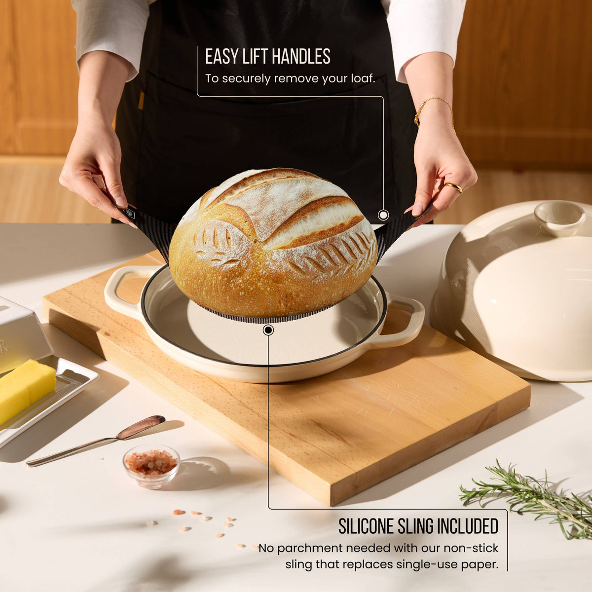 Kook - Kook Enameled Cast Iron Bread Oven