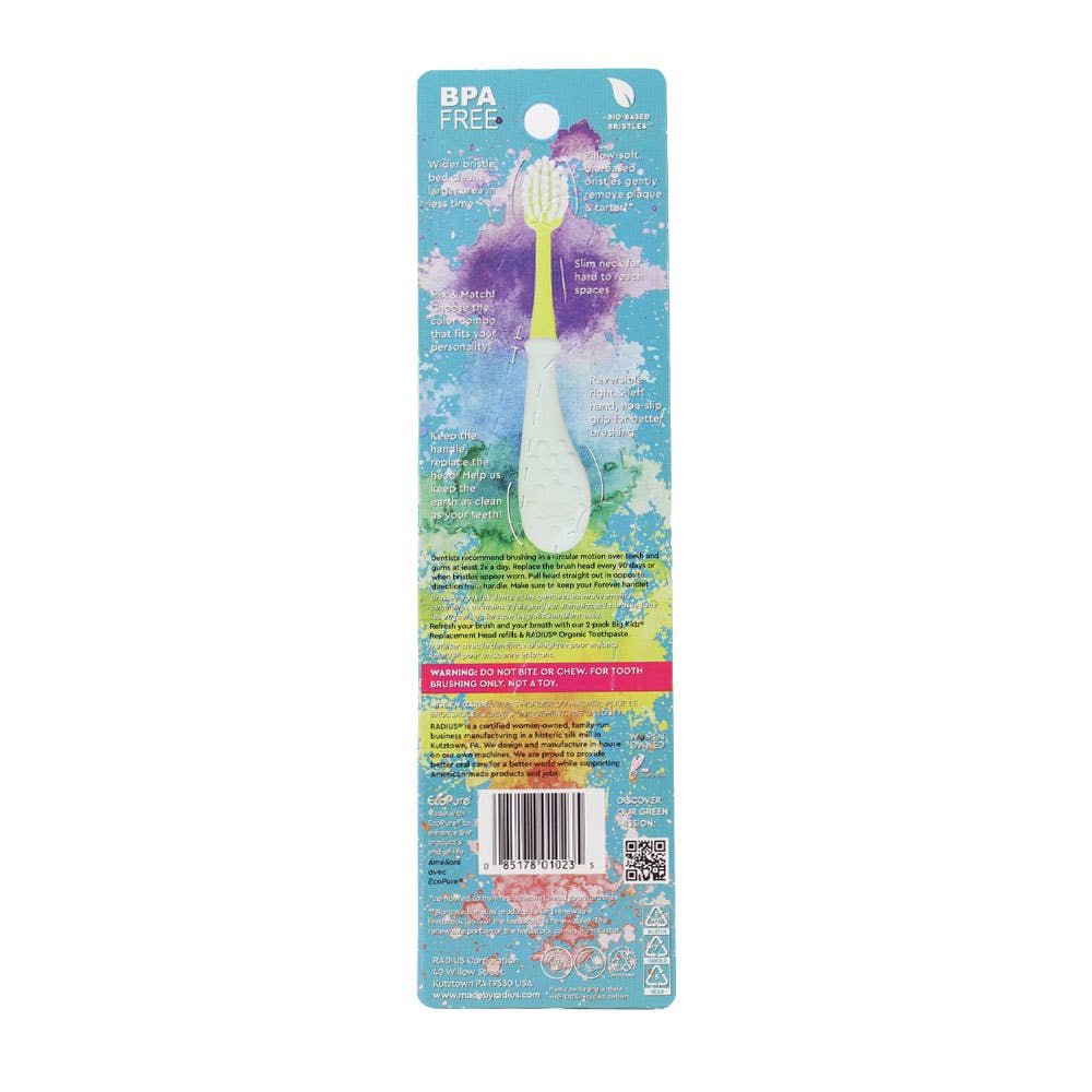 RADIUS - Big Kidz Forever Brush with Replaceable Head