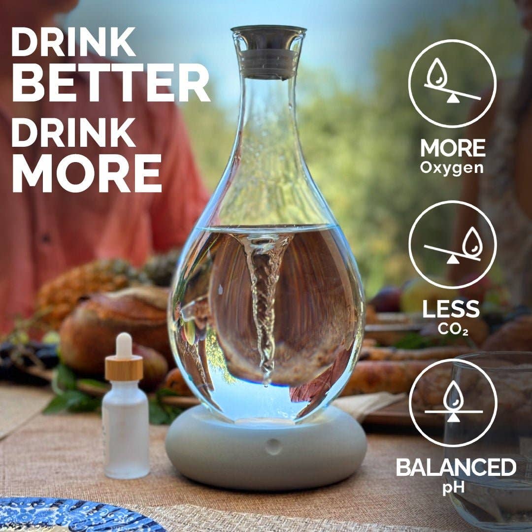 Mayu Water - Swirl Structured Water Carafe