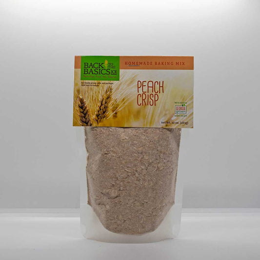 Back to the basics peach crisp mix