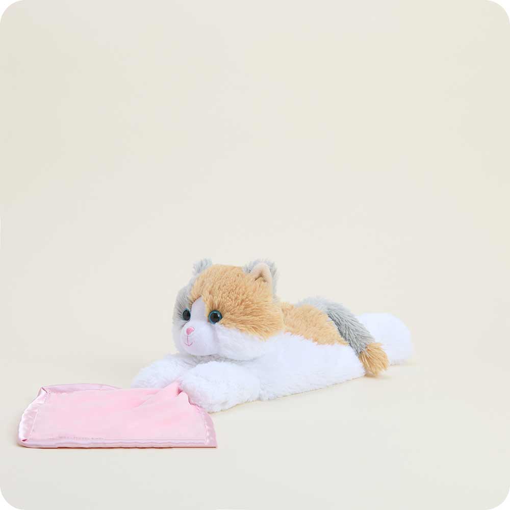 Warmies - Lavender Scented Plush - Gifts - Calico Cat Blanket Warmies
