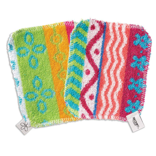 HIC - Harold Import Co. - Skoy Non-Scratch Cotton Scrubbers – Reusable Set of 2