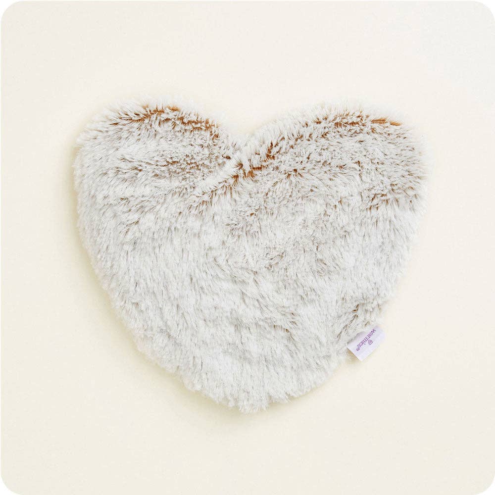 Warmies - Lavender Scented Plush - Gifts - Marshmallow Brown Warmies Heart Heat Pad