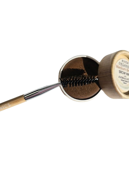 River Organics - Wood "Spoolie" Brush for Brows and Mascara