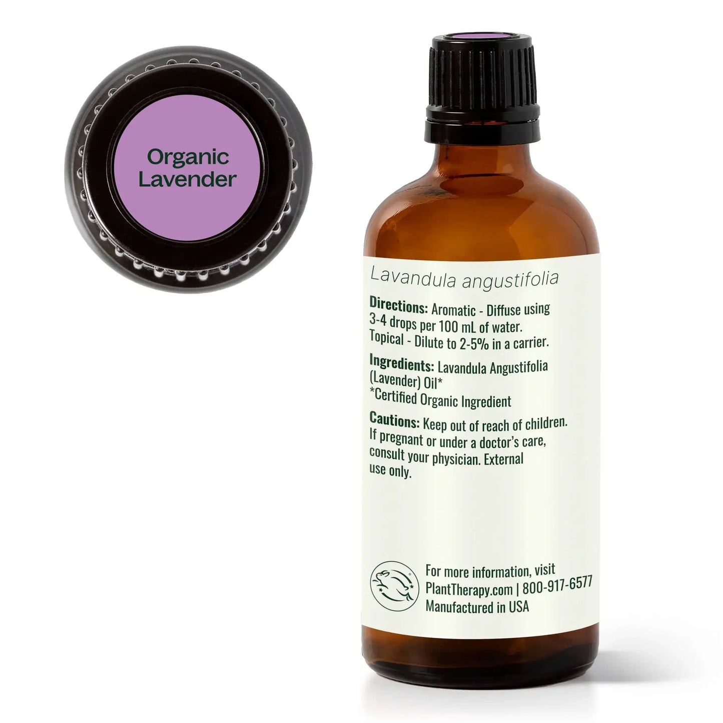Plant Therapy - Organic Lavender Essential Oil 100mL