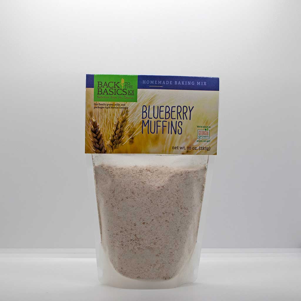Back to the basics blueberry muffin mix