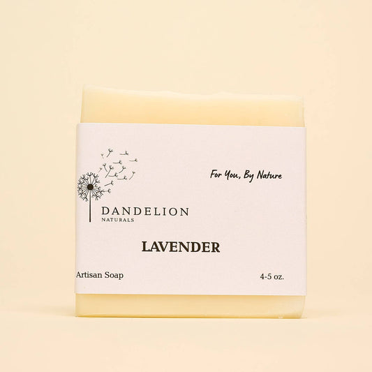 Dandelion Naturals - Lavender Bar Soap | Natural Soap | Essential Oil Soap