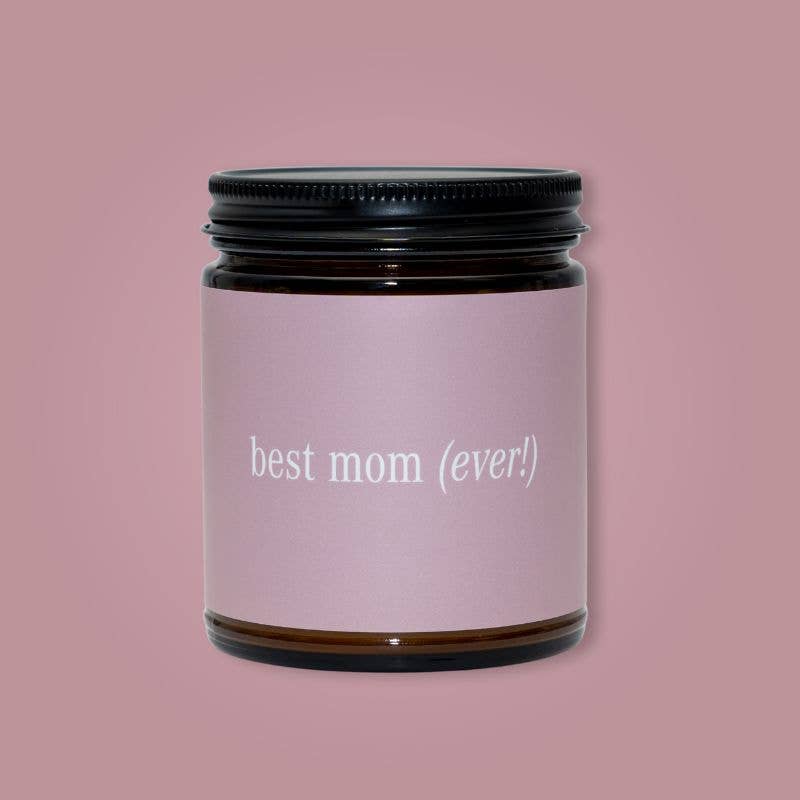 Fontana Candle Co. - Best Mom Ever Beeswax & Essential Oil Celebrate Jar Candle
