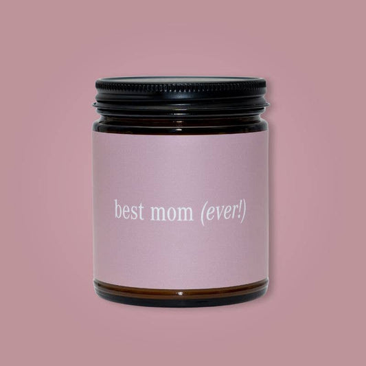 Fontana Candle Co. - Best Mom Ever Beeswax & Essential Oil Celebrate Jar Candle