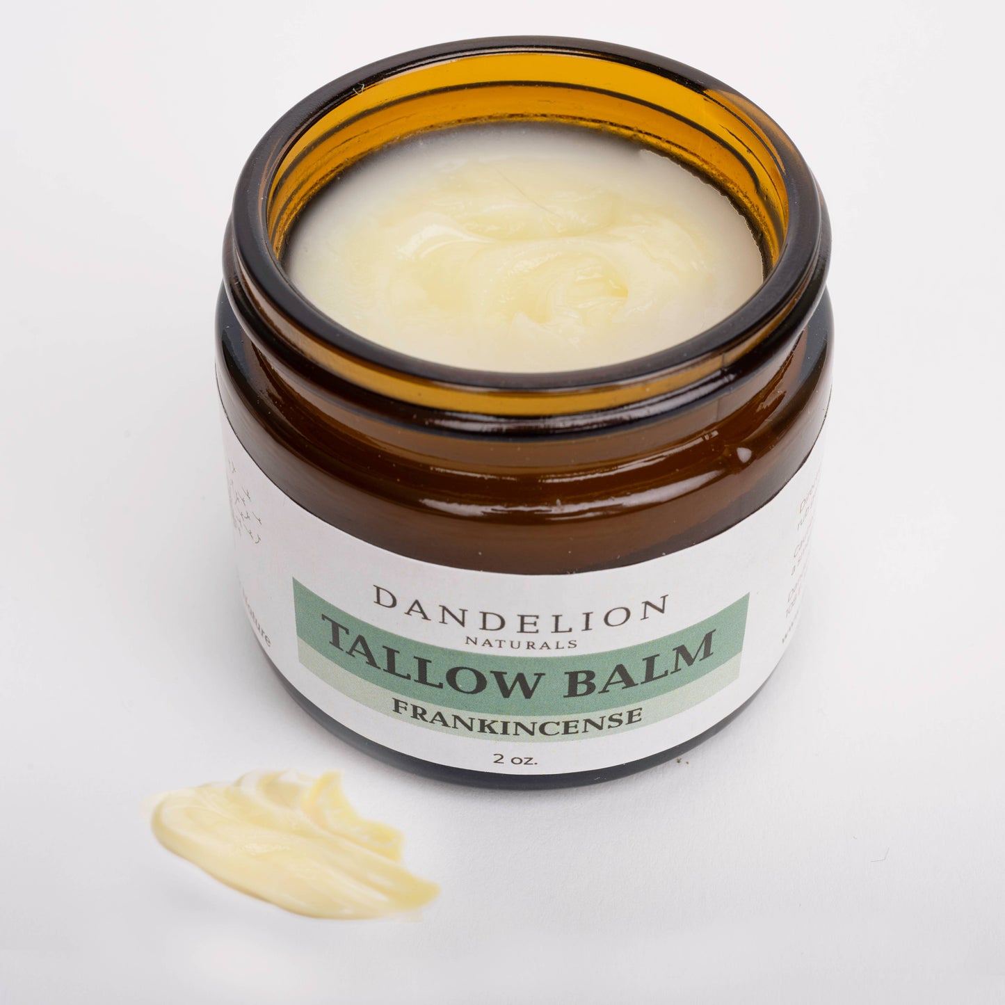 Dandelion Naturals - Grass Fed Tallow Balm with Organic Castor Oil & Frankincense