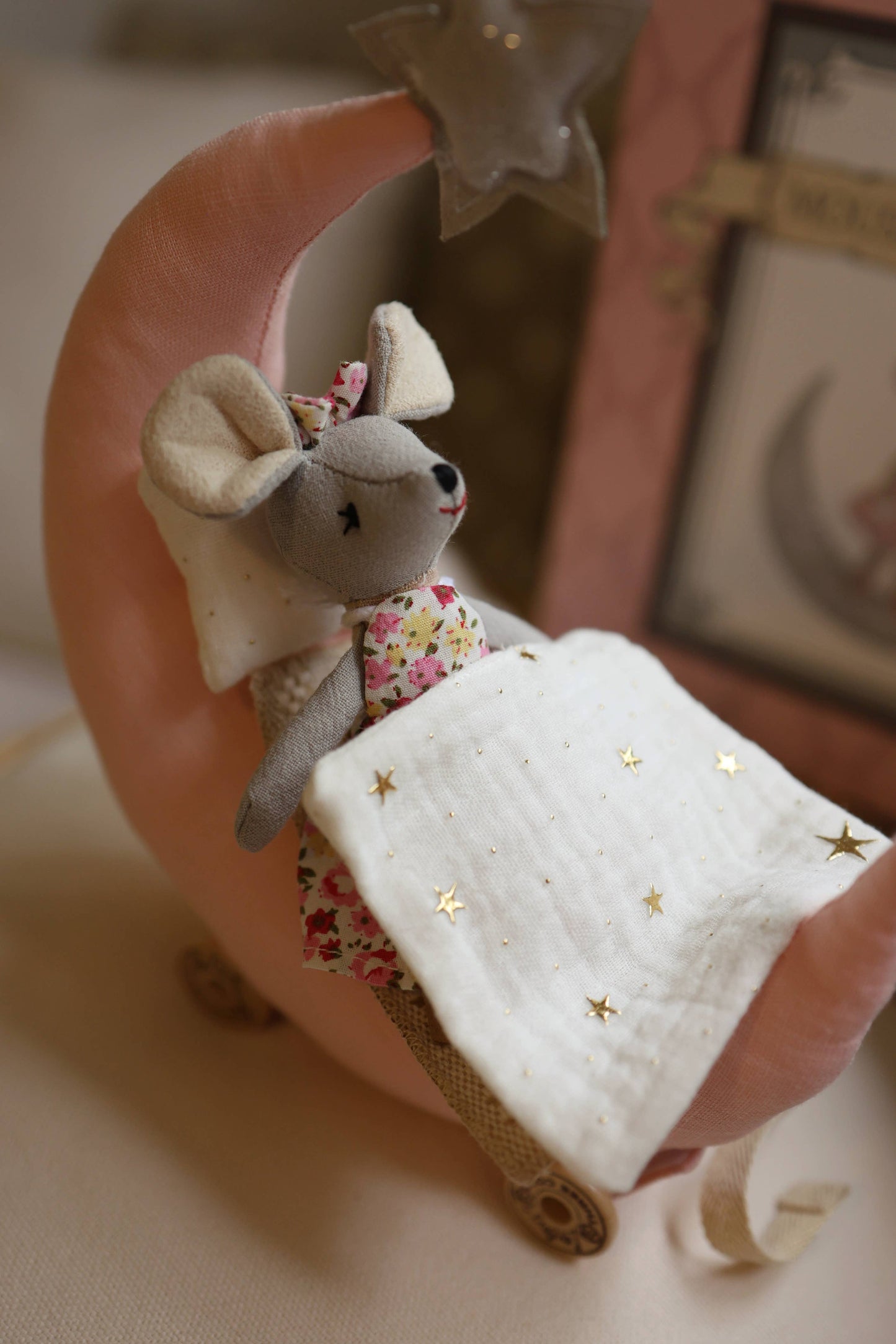 LEVLOVS - Mouse and the Moon Sweet Dreams Mouse