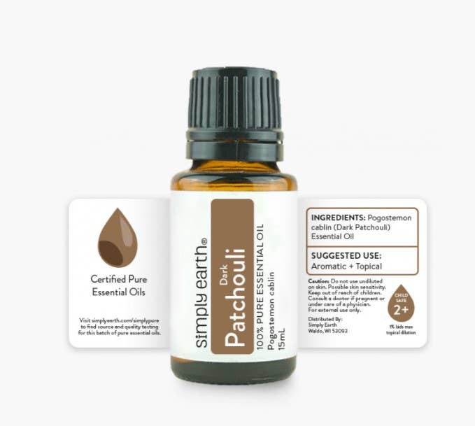 Simply Earth - Patchouli (Dark) Essential Oil