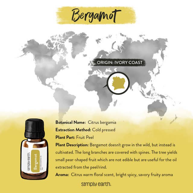 Simply Earth - Bergamot Essential Oil