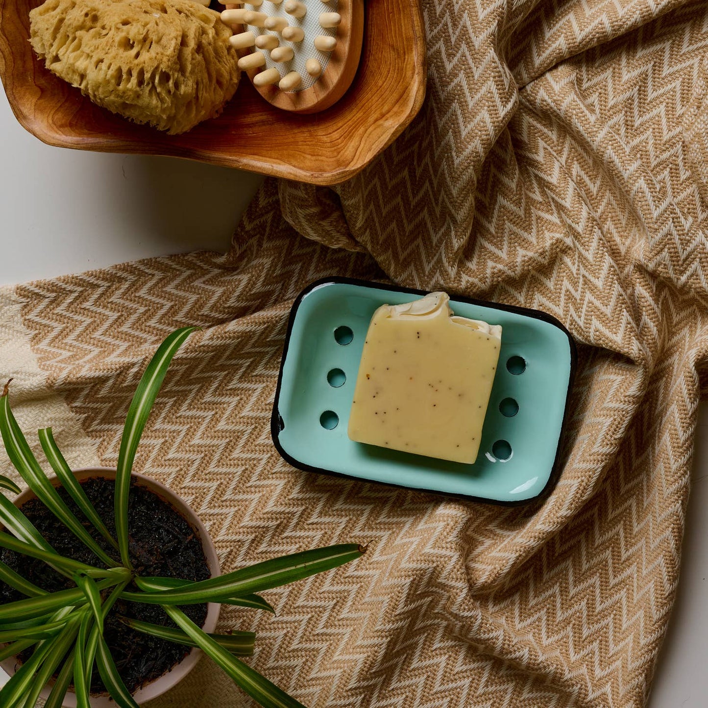 Dandelion Naturals - Lemon Poppy Seed Bar Soap | Exfoliating Bar Soap | Soap Bar