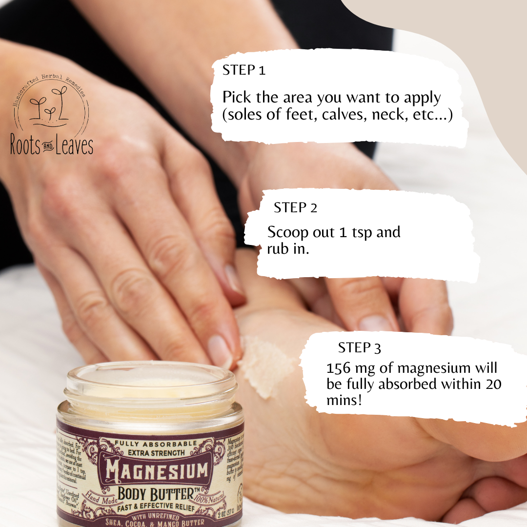 Roots And Leaves - Magnesium Body Butter