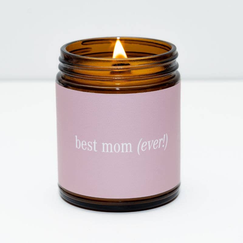Fontana Candle Co. - Best Mom Ever Beeswax & Essential Oil Celebrate Jar Candle