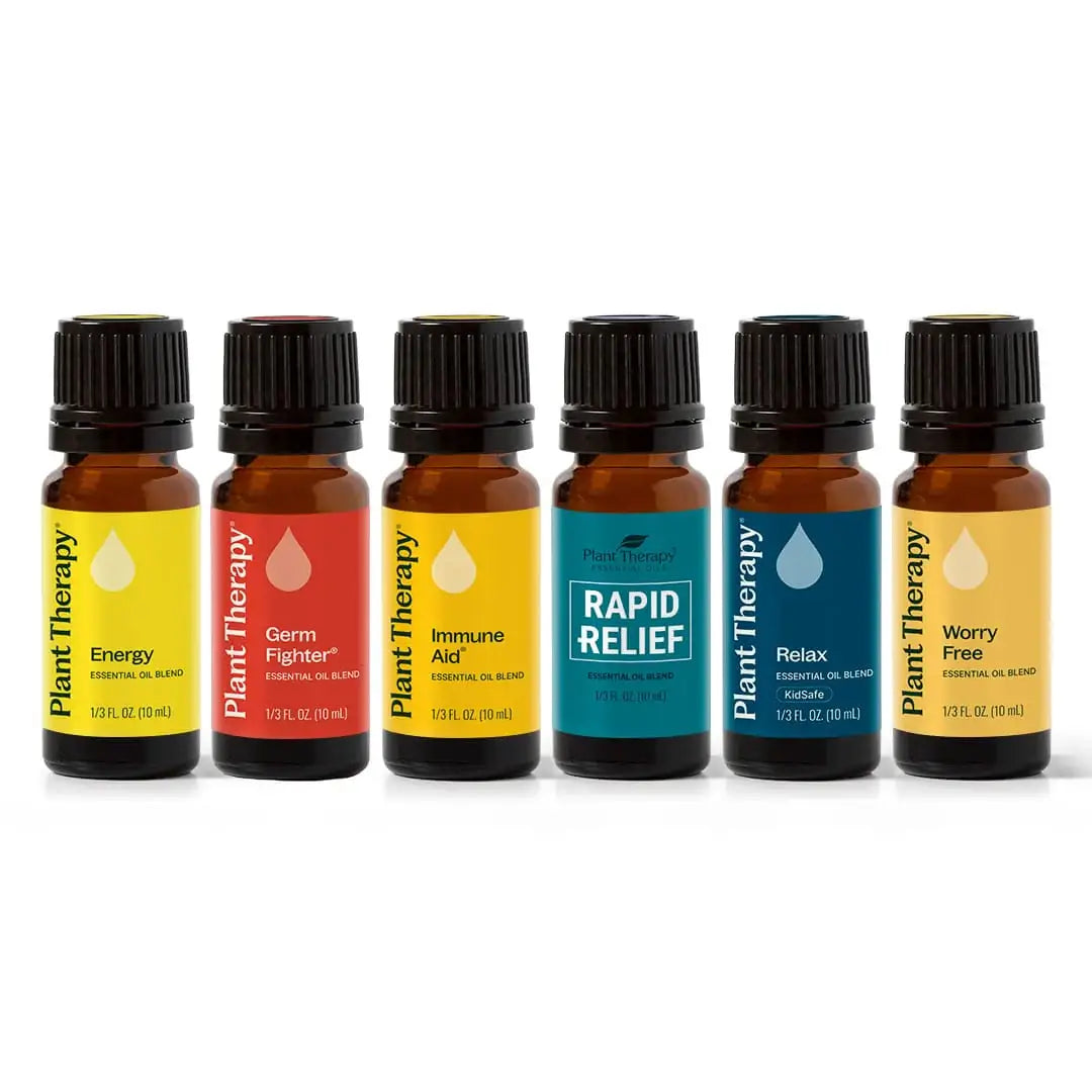 Plant Therapy - Top 6 Essential Oil Blends Set