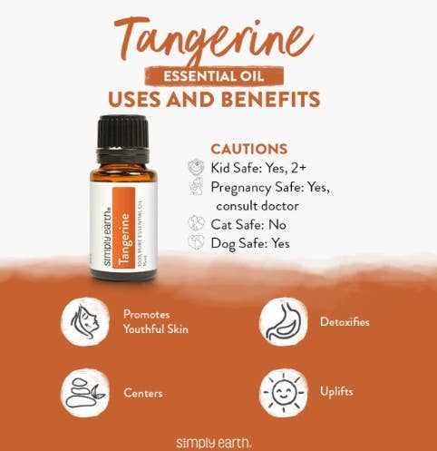 Simply Earth - Tangerine Essential Oil