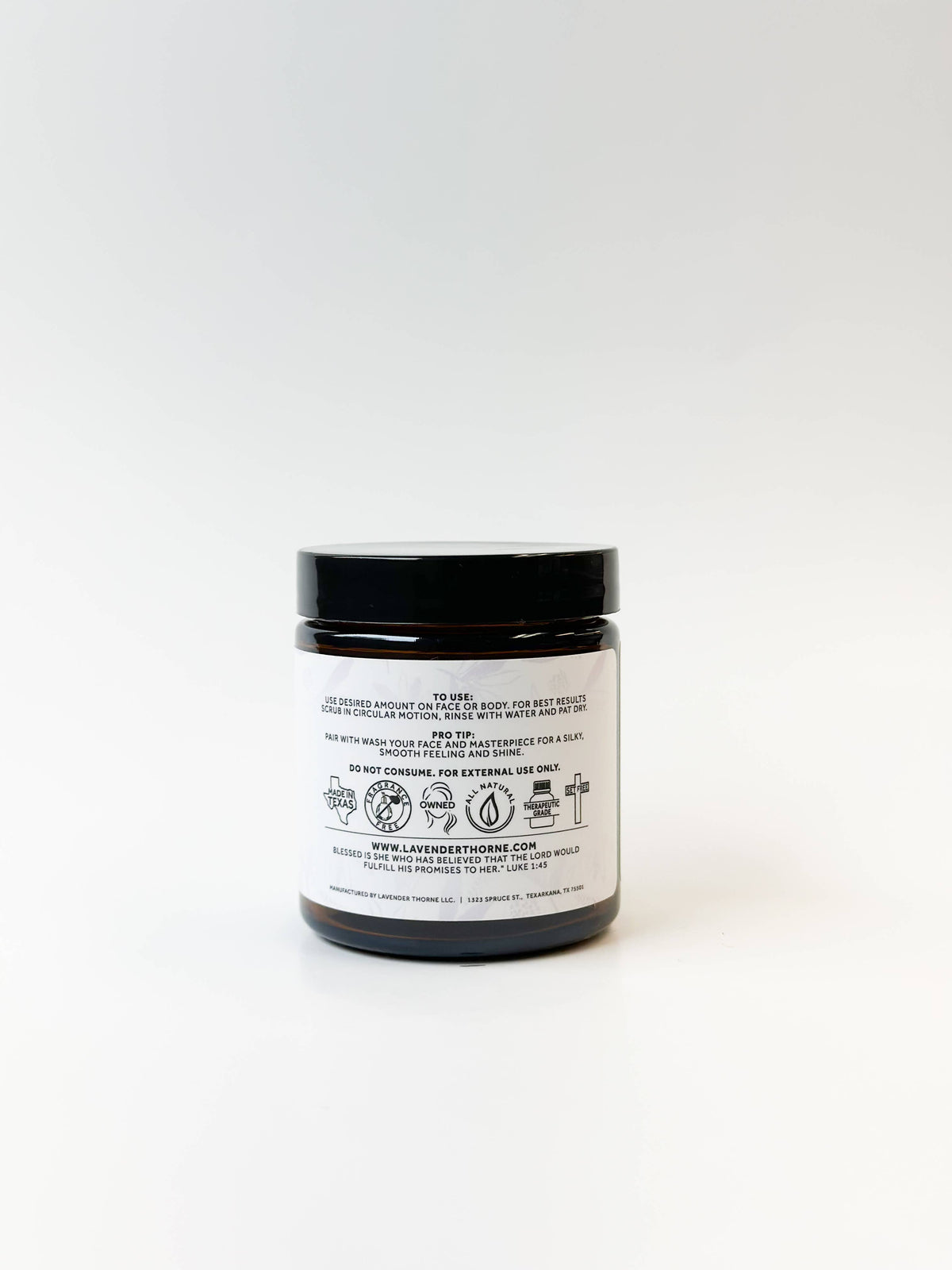 Lavender Thorne - Face Scrub
