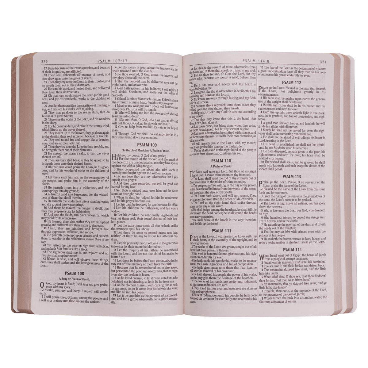 Christian Art Gifts - KJV Bible Gift & Award Faux Leather, Tan